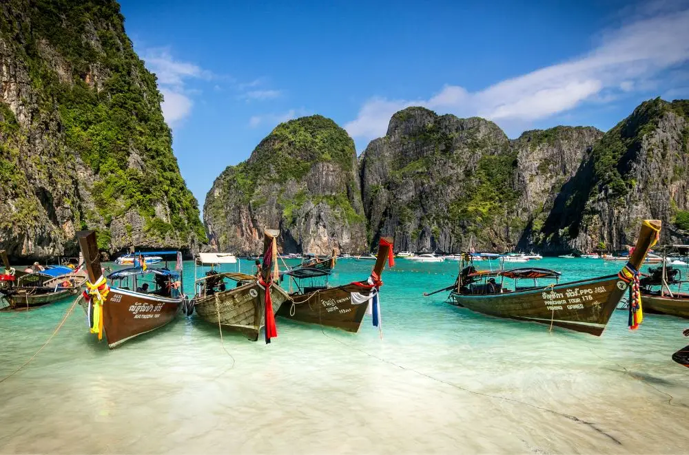beautiful beach island in thiland